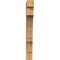Ekena Millwork Balboa Block Smooth Bracket, Western Red Cedar, 3 1/2"W x 20"D x 32"H BKT04X20X32BOA05SWR - alternate 2